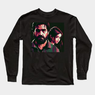 The Last of Us Pedro Pascal Joel inspired design Long Sleeve T-Shirt